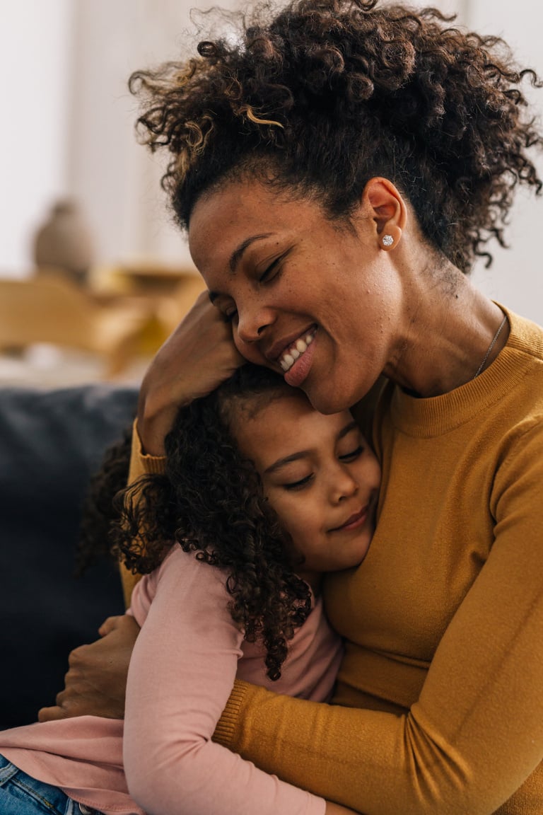 mother and daughter